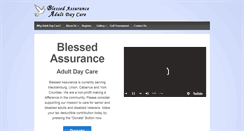 Desktop Screenshot of blessedadultcare.org